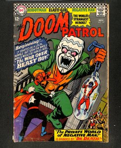 Doom Patrol #107 Negative Man Backup Story! Bob Brown Art!