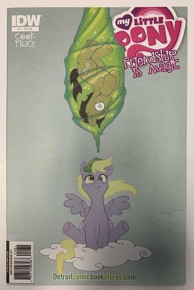 (2012) MY LITTLE PONY FRIENDSHIP IS MAGIC #1 KATIE COOK DETROIT VARIANT COVER!