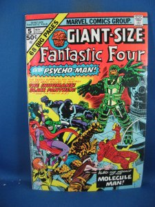 GIANT SIZE FANTASTIC FOUR  5  VF  1975 MARVEL