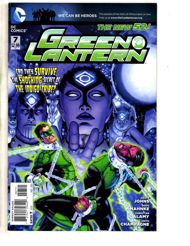 Lot Of 9 Green Lantern New 52 DC Comic Books # 2 3 4 5 6 7 9 10 11 Batman MK7