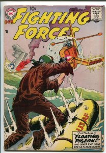 OUR FIGHTING FORCES #28 1957-DC-JOE KUBERT-MORT DRUCKER-RUSS HEATH-fn+ 