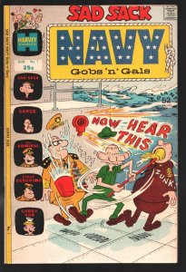 Sad Sack Navy Gobs 'n' Gals #1  1972 - Harvey  -VF- - Comic Book