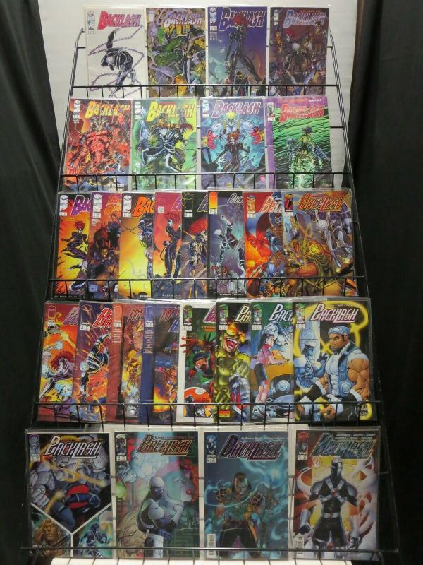 BACKLASH (1994 IM) 1,1A,2-32  the COMPLETE series+ COMICS BOOK