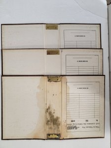 *Classics Illustrated Binders!  Lot of 3, super scarce!