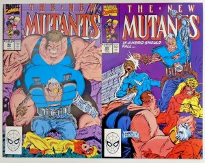 *New Mutants (1983, v1) #87(Gold), 88-91 (5 books)