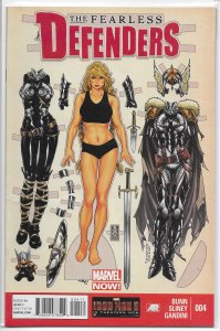 Fearless Defenders  vol. 1   #  4 VF/NM (Marvel Now)