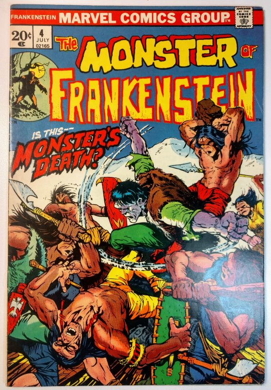 The Frankenstein Monster #4 (7.0, 1973)