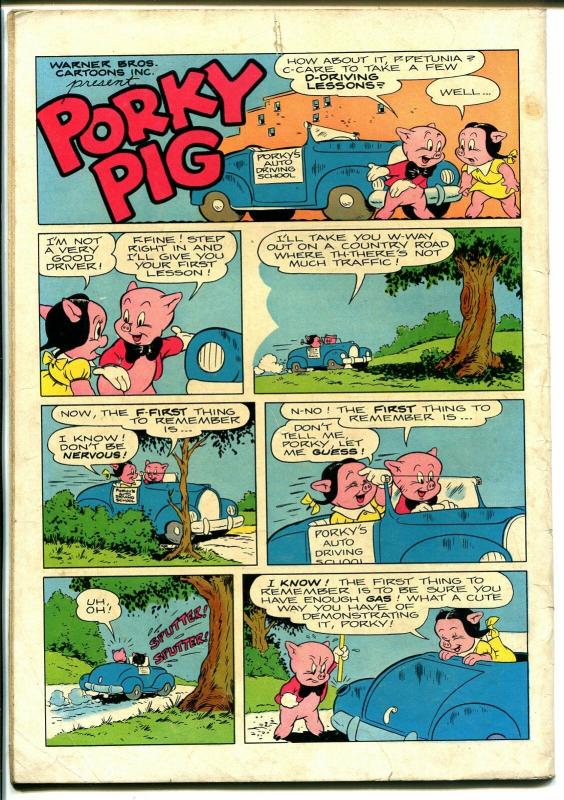 Porky Pig Four Color Comics #191 1948-Dell-To The Rescue-VG