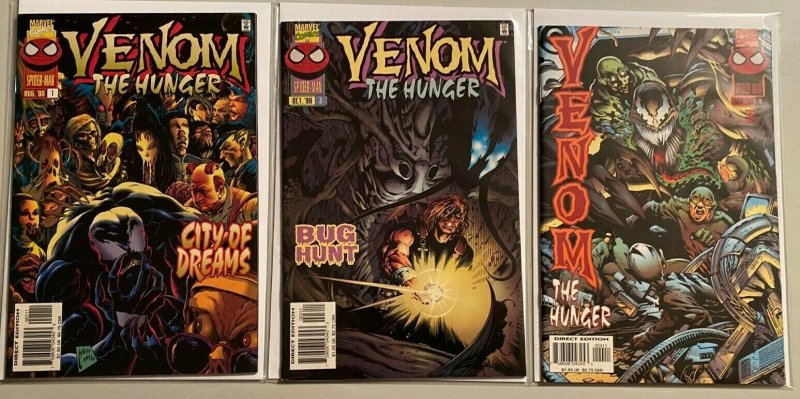 Venom the hunger #1,3,7 6.0 FN (1996)