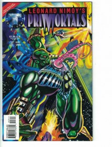 Primortals #3 VF plate signed by Leonard Nimoy - limited w/COA - Tekno Comix