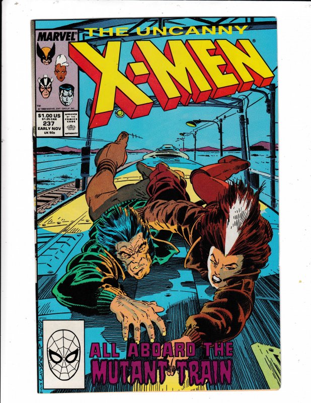 THE UNCANNY X-MEN#237 VF/FN   NO RESERVE Save on shipping