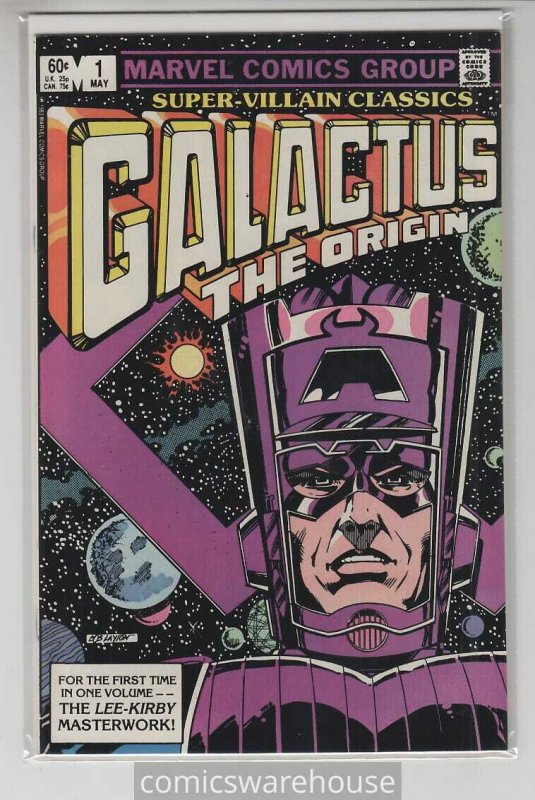 SUPER-VILLIAN CLASSICS GALACTUS THE ORIGIN (1983 MARVEL) #1 VF/NM A96687