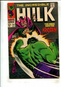 HULK #107 (4.5/5.0) MANDARIN!! 1968