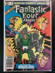 Fantastic Four Annual #16 Newsstand Edition (1981)