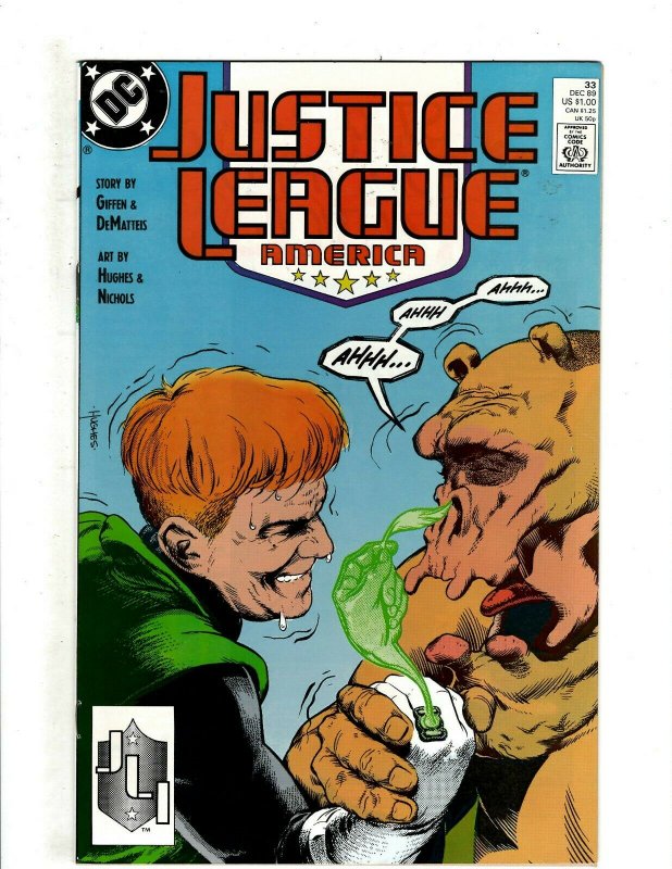 12 Justice League America DC Comics # 31 32 33 34 35 36 37 38 39 40 41 42 HG3