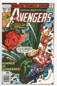 Avengers #165 - App of Count Nefaria (Marvel, 1977) VF-