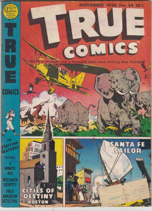 True Comics 54 VG/VG+ (November 1946) 