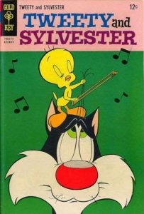 Tweety and Sylvester (2nd series) #8 GD ; Gold Key | low grade comic