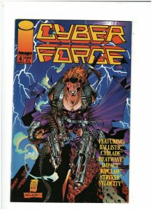 Cyberforce #4 NM- 9.2 Image Comics 1994 Marc Silvestri