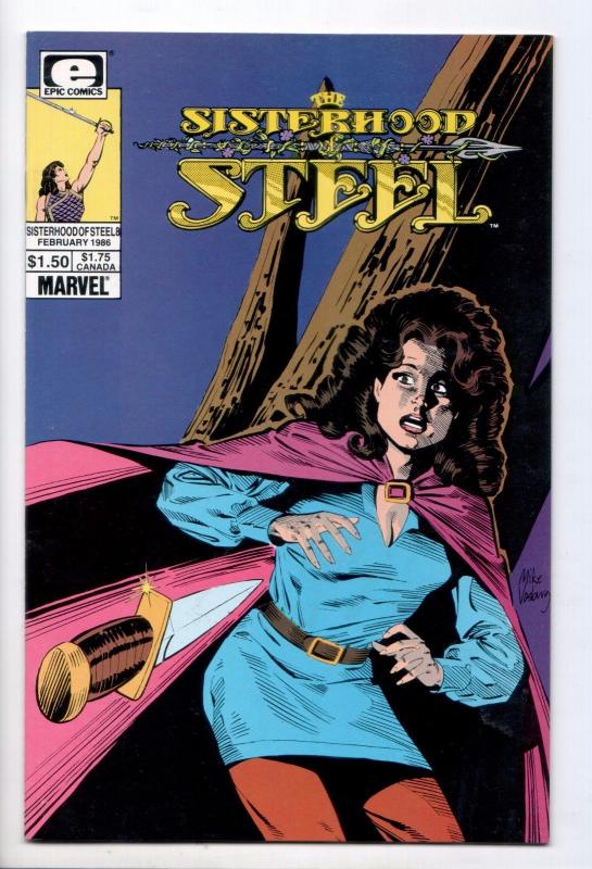 Sisterhood of Steel #8 - Judgement and Justice (Marvel, 1986) - VF/NM