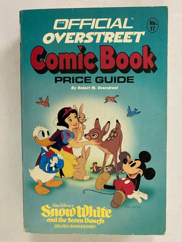 Overstreet Price Guide #17 Softcover Disney anniversary cover 6.0 FN (1987)