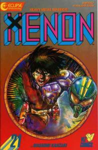 Xenon #21 VF/NM; Eclipse | save on shipping - details inside