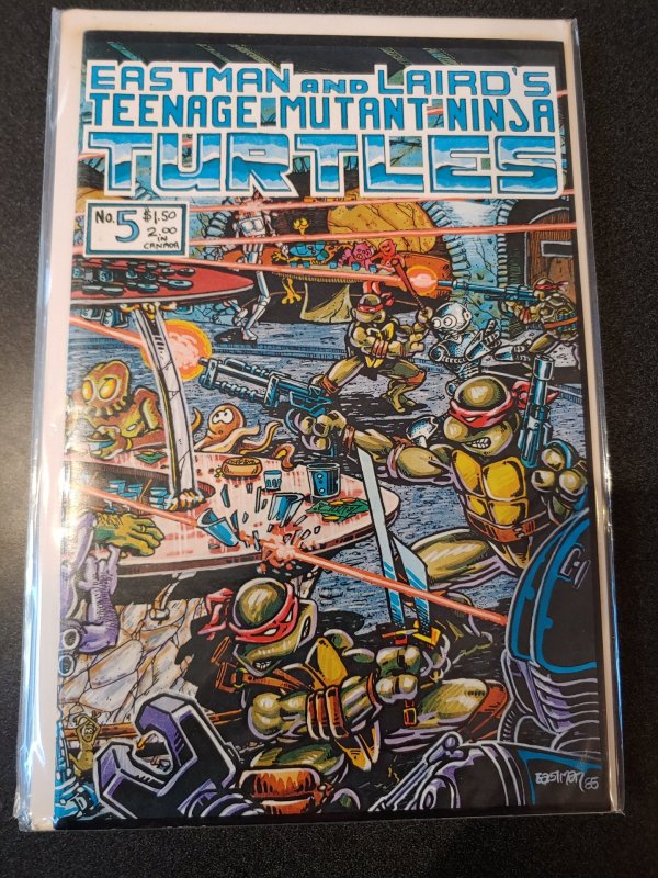 Eastman & Laird's Teenage Mutant Ninja Turtles #5 (1st Print) - Mirage
