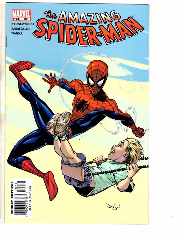 5 Amazing Spider-Man Marvel Comic Books # 501 502 503 504 505 VF-NM Range J268