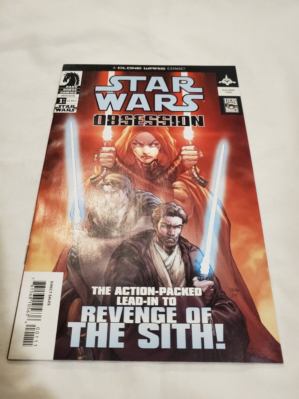 Star Wars Obsession 1 Near Mint- Cover by Brad Anderson