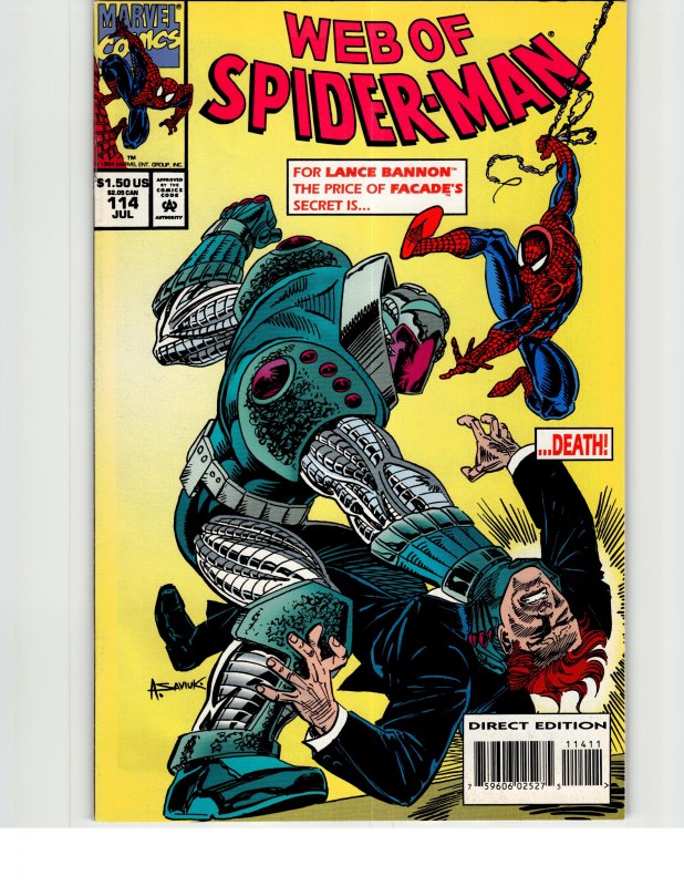 Web of Spider-Man #114 (1994) Spider-Man