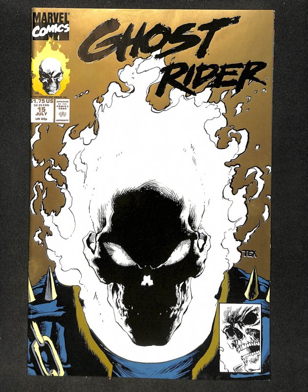 Ghost Rider (1990) #15 Glow in the Dark Cover!