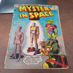 MYSTERY IN SPACE 99 Dc Comics ADAM STRANGE SPACE RANGER 1965 Scifi