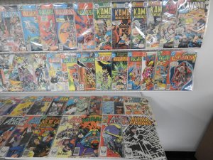 Huge Lot of 150+ Comics W/ The Warlord, Kamandi, Alpha Flight. Avg. F Condition