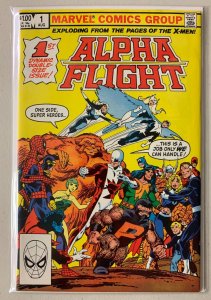 Alpha Flight #1 Direct Marvel 1st Series (8.0 VF) (1983)