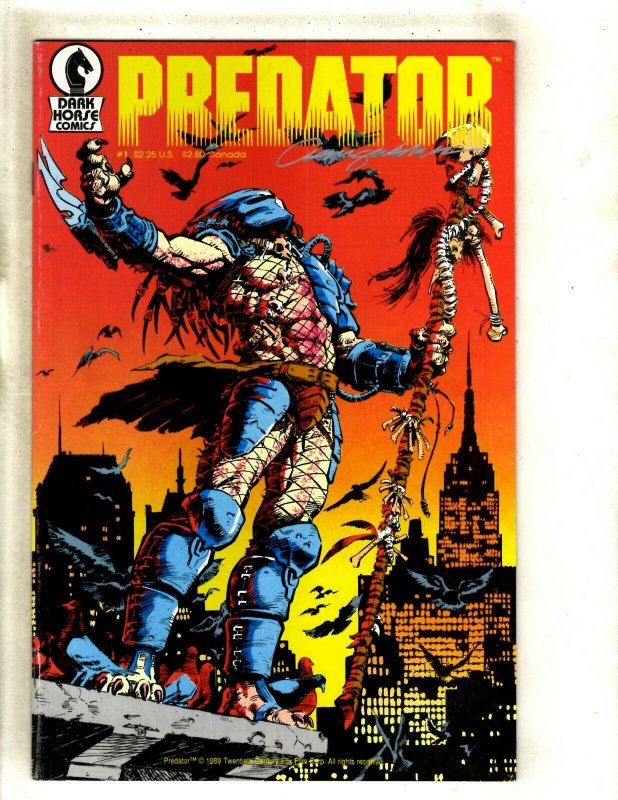 5 Dark Horse Comics Futures 1991 Predator 1 4 Aliens 2 3 ALL 5 SIGNED AUTO RM4