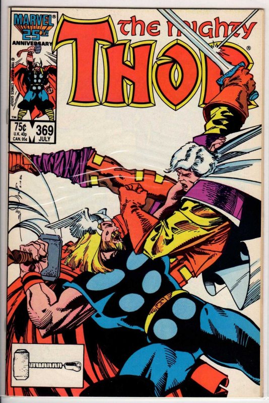 Thor #369 Direct Edition (1986) 9.4 NM