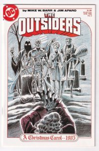 The Outsiders #5 March 1986 DC Mike Barr Jim Aparo