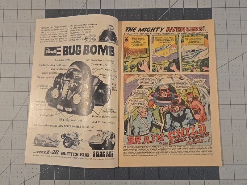 The Avengers #86?-1st App Brain-Child ?- 2nd App Squadron Supreme Mar-1971