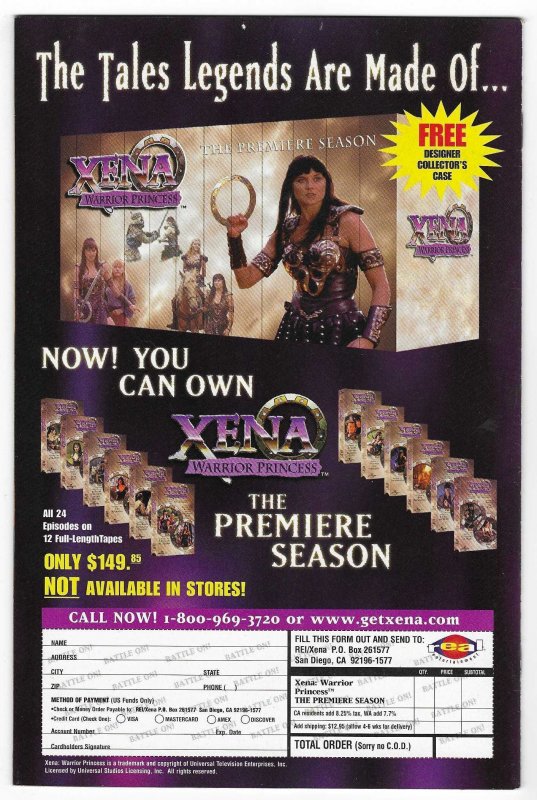 Xena: Warrior Princess: Bloodlines #1 (1998)