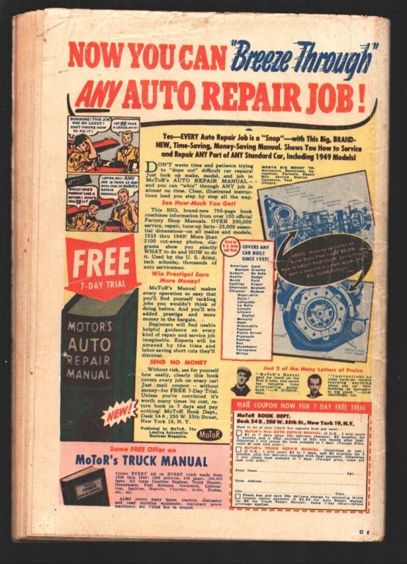 Dead-Eye Western #8  1950 - Hillman  -VG - Comic Book