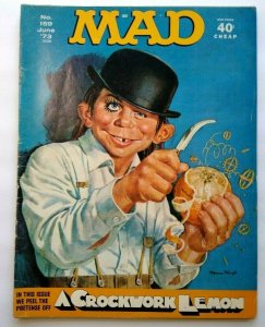 MAD Magazine June 1973 No 159 A Clockwork Orange Cover Vintage Comic Book