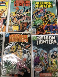 Freedom Fighters (1978) Complete Series # 1-15 (FN/VF) DC Comics • Bob Rozakis