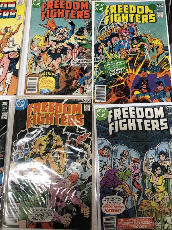 Freedom Fighters (1978) Complete Series # 1-15 (FN/VF) DC Comics • Bob Rozakis