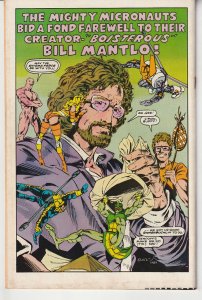 Micronauts(vol. 1) # 58  THE END ??????????????