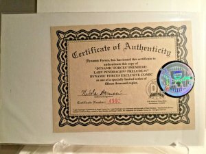 Lady Pendragon Prelude Dynamic Forces Limited 4960 of 15000 Cert-Sealed
