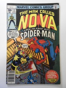 Nova #12 (1977) VG Condition tape pull bc