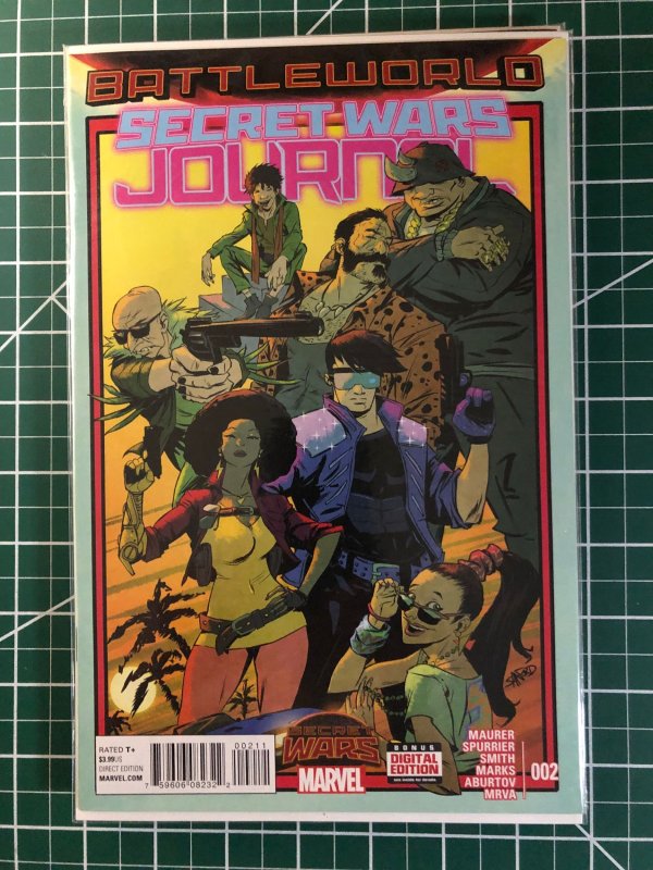 Secret Wars #0, 1, 2, 3, 4, 5, 6, 7, 8, 9 (2015) plus Journal and Official guide