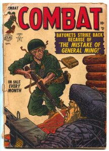 COMBAT #4 1952-Korean War- Joe Sinnott G-