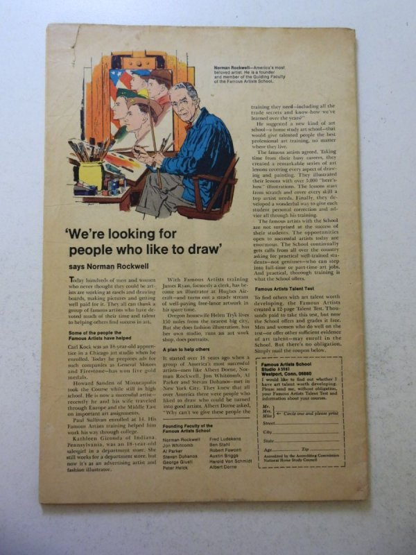 Captain America #111 VG Cond 1/4 spine split, 3/4 tear bc, moisture stains