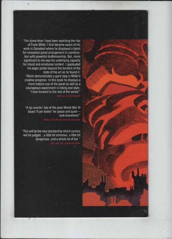 Ronin Book #1 vf to vf/nm 